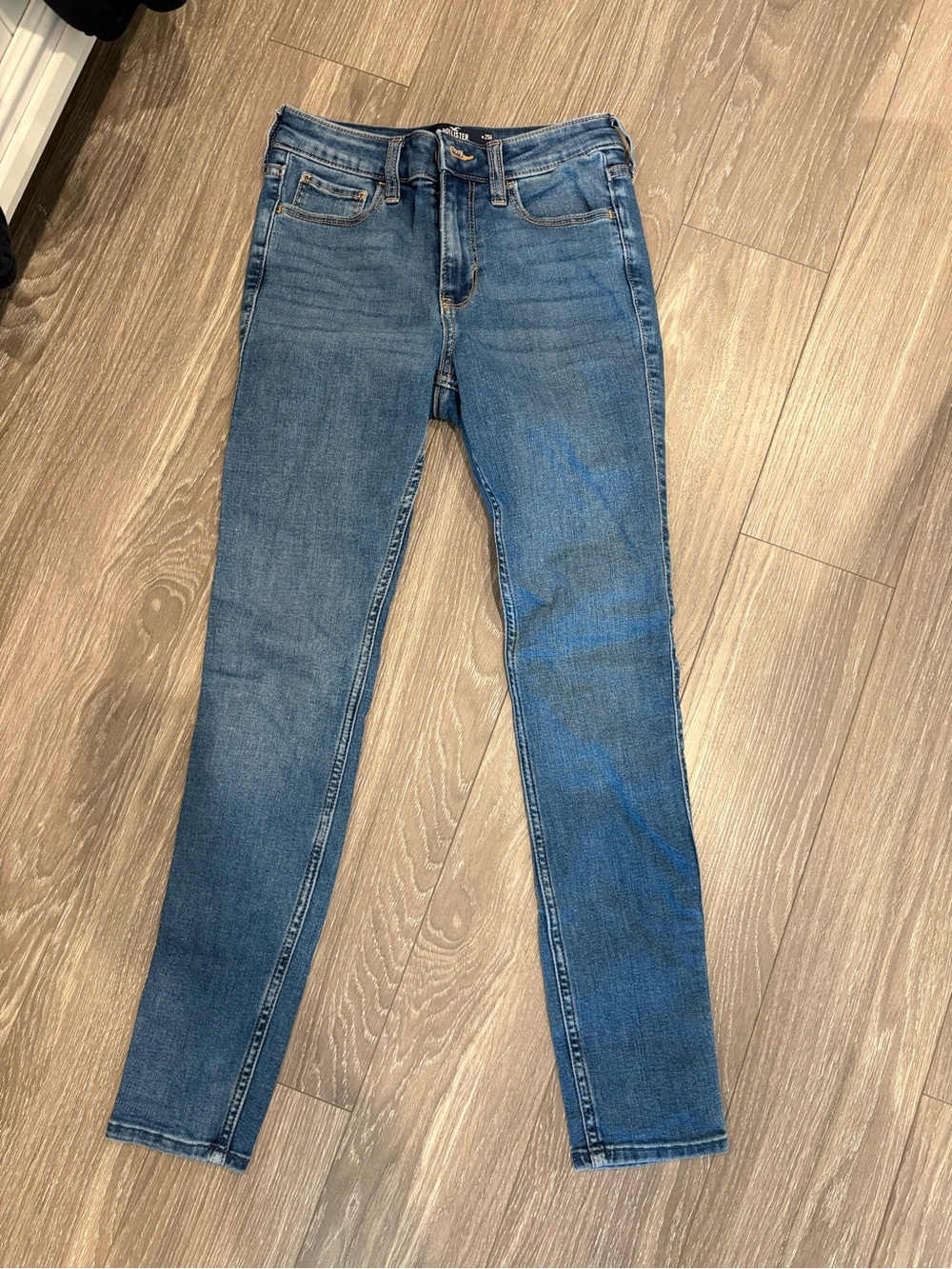 Hollister Women's Medium Blue Skinny Jeans